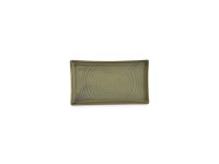Plat bord 22x12cm green Line