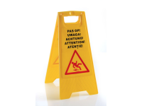 Natte vloer bord, HENDI, 300x460x(H)615mm