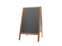 Krijtstoepbord, HENDI, 700x600x(H)1200mm