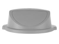 Swing deksel voor ronde afvalbak, AmerBox, past op 691038, Lichtgrijs, ⌀580x(H)190mm