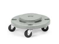 Trolley voor ronde afvalbak, AmerBox, past op 691403, ⌀400x(H)165mm