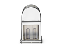 IJsvergruizer, BarUp, Zilver, 160x140x(H)270mm