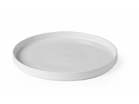 Bord met hoge rand Oslo, HENDI, Oslo, Wit, ⌀280x(H)28mm