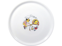 Pizzabord Traditional, HENDI, Wit, ⌀310mm