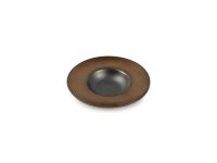Diep bord 20/10xH4,5cm golden Ostra