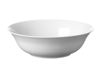 Saladeschaal, HENDI, Wit, ⌀230mm