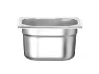 Container GN 1/6, HENDI, Budget Line, GN 1/6, 1,6L, 176x162x(H)100mm