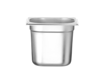 Container GN 1/6, HENDI, Budget Line, GN 1/6, 2,4L, 176x162x(H)150mm