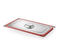 Gastronormdeksel met siliconenrand