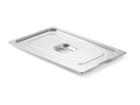 Deksel voor GN containers met handgreepuitsparing, HENDI, GN 1/1, 530x325mm