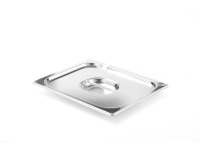 Deksel voor GN containers met lepeluitsparing, HENDI, Profi Line, GN 1/2, 265x325mm