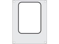 Traysealer matrix, HENDI, container 187x137 mm