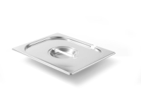 Deksel voor GN containers met lepeluitsparing, HENDI, Kitchen Line, GN 1/2, 265x325mm