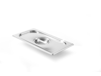 Deksel voor GN containers met lepeluitsparing, HENDI, Kitchen Line, GN 1/3, 325x176mm