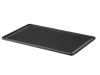 Grillplaat geribbeld CONVECTOMAT GRILLPLATE, HENDI, GN 1/1, 530x325x(H)15mm