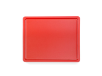 Snijplank HACCP Gastronorm 1/2, HENDI, GN 1/2, Rood, 325x265mm