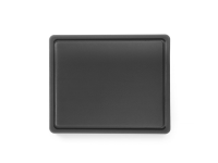 Snijplank HACCP Gastronorm 1/2, HENDI, GN 1/2, Zwart, 325x265mm