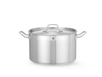 Kookpan middel - met deksel, HENDI, Profi Line, 10,3L, ⌀280x(H)170mm