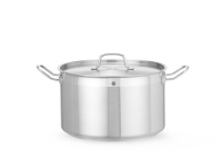 Kookpan middel - met deksel, HENDI, Profi Line, 15,1L, ⌀320x(H)190mm
