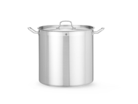 Kookpan hoog - met deksel, HENDI, Profi Line, 36,5L, ⌀360x(H)360mm