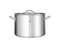 Kookpan middel - met deksel, HENDI, Budget Line, 14L, ⌀300x(H)200mm