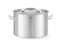 Kookpan middel - met deksel, HENDI, Budget Line, 23L, ⌀350x(H)240mm