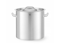 Kookpan hoog - met deksel, HENDI, Budget Line, 36L, ⌀360x(H)360mm