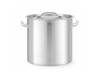 Kookpan hoog - met deksel, HENDI, Budget Line, 21L, ⌀300x(H)300mm