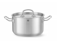 Kookpan middel - met deksel, HENDI, Kitchen Line, 3,5L, ⌀200x(H)115mm