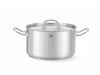 Kookpan middel - met deksel, HENDI, Kitchen Line, 6L, ⌀240x(H)135mm