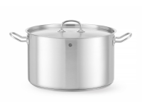 Kookpan middel - met deksel, HENDI, Kitchen Line, 15L, ⌀320x(H)190mm