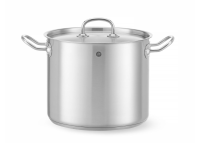 Kookpan hoog - met deksel, HENDI, Kitchen Line, 9L, ⌀240x(H)200mm