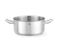 Kookpan laag - zonder deksel, HENDI, Kitchen Line, 4,9L, ⌀240x(H)110mm