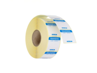 Voedselveiligheidsstickers, multifunctioneel, eenvoudig verwijderbaar , HENDI, Maandag, Blauw, 1000 st., 25x25mm