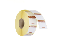 Voedselveiligheidsstickers, multifunctioneel, eenvoudig verwijderbaar , HENDI, Donderdag, Bruin, 1000 st., 25x25mm