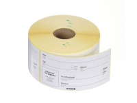 Houdbaarheidsstickers, multifunctioneel, eenvoudig te verwijderen, HENDI, Wit, 500 st., 100x50mm