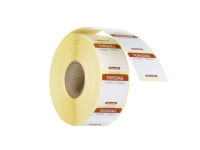 Voedselveiligheidsstickers, multifunctioneel, eenvoudig verwijderbaar , HENDI, Donderdag, Bruin, 1000 st., 25x25mm