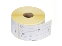 Houdbaarheidsstickers, multifunctioneel, eenvoudig te verwijderen, HENDI, Wit, 500 st., 100x50mm