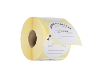 Voedselveiligheidsstickers, multifunctioneel, eenvoudig verwijderbaar, “GEBRUIKEN TOT”, HENDI, Wit, 500 st., ⌀50mm