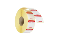 Voedselveiligheidsstickers, multifunctioneel, eenvoudig verwijderbaar , HENDI, Woensdag, Rood, 1000 st., 25x25x(H)mm
