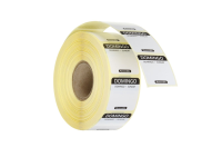 Voedselveiligheidsstickers, multifunctioneel, eenvoudig verwijderbaar , HENDI, Zwart, 1000 st., 25x25x(H)mm