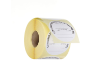 Voedselveiligheidsstickers, multifunctioneel, eenvoudig verwijderbaar, “GEBRUIKEN TOT”, HENDI, Wit, 500 st., ⌀50mm
