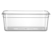 Container GN 1/1 polycarbonaat, HENDI, Profi Line, GN 1/1, 24L, Transparant, 530x325x(H)200mm