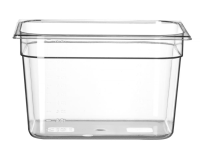 Container GN 1/2 polycarbonaat, HENDI, Profi Line, GN 1/2, 12,5L, Transparant, 325x265x(H)200mm