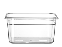 Container GN 1/2 polycarbonaat, HENDI, Profi Line, GN 1/2, 9,5L, Transparant, 325x265x(H)150mm