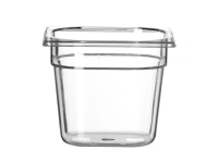 Container GN 1/6 polycarbonaat, HENDI, Profi Line, GN 1/6, 2,4L, Transparant, 176x162x(H)150mm
