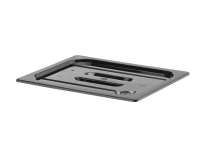 Deksel voor GN containers zwart polycarbonaat, HENDI, GN 1/2, Zwart, 325x265mm