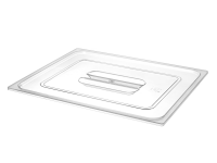 Deksel voor GN containers, HENDI, GN 2/1, Transparant, 650x530mm