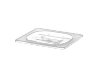Deksel voor GN containers, HENDI, GN 1/6, Transparant, 176x162mm