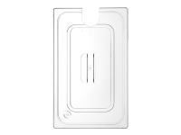 Deksel voor GN containers met uitsparing voor sous vide stick, HENDI, GN 1/1, Transparant, 530x325mm